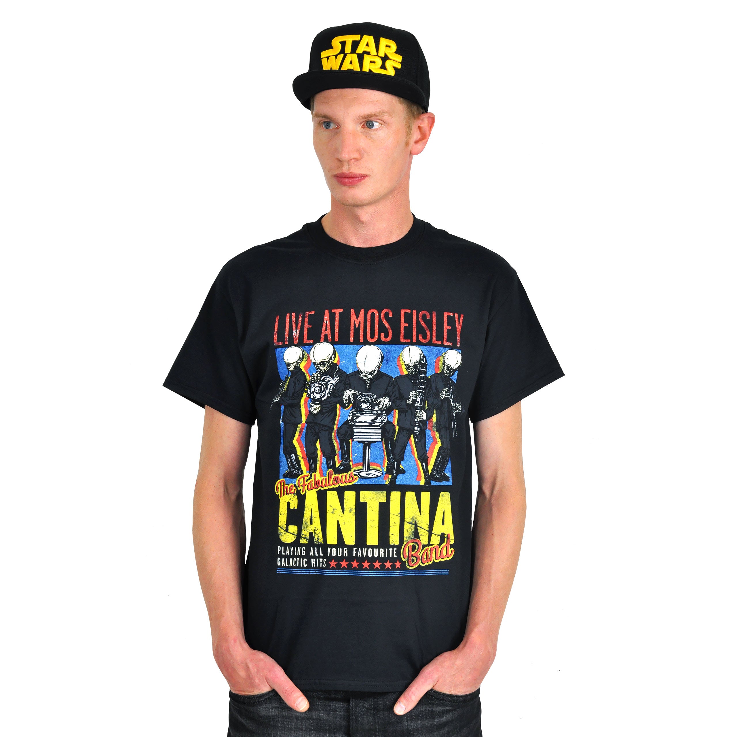 Image produit T-shirt Cantina Band noir