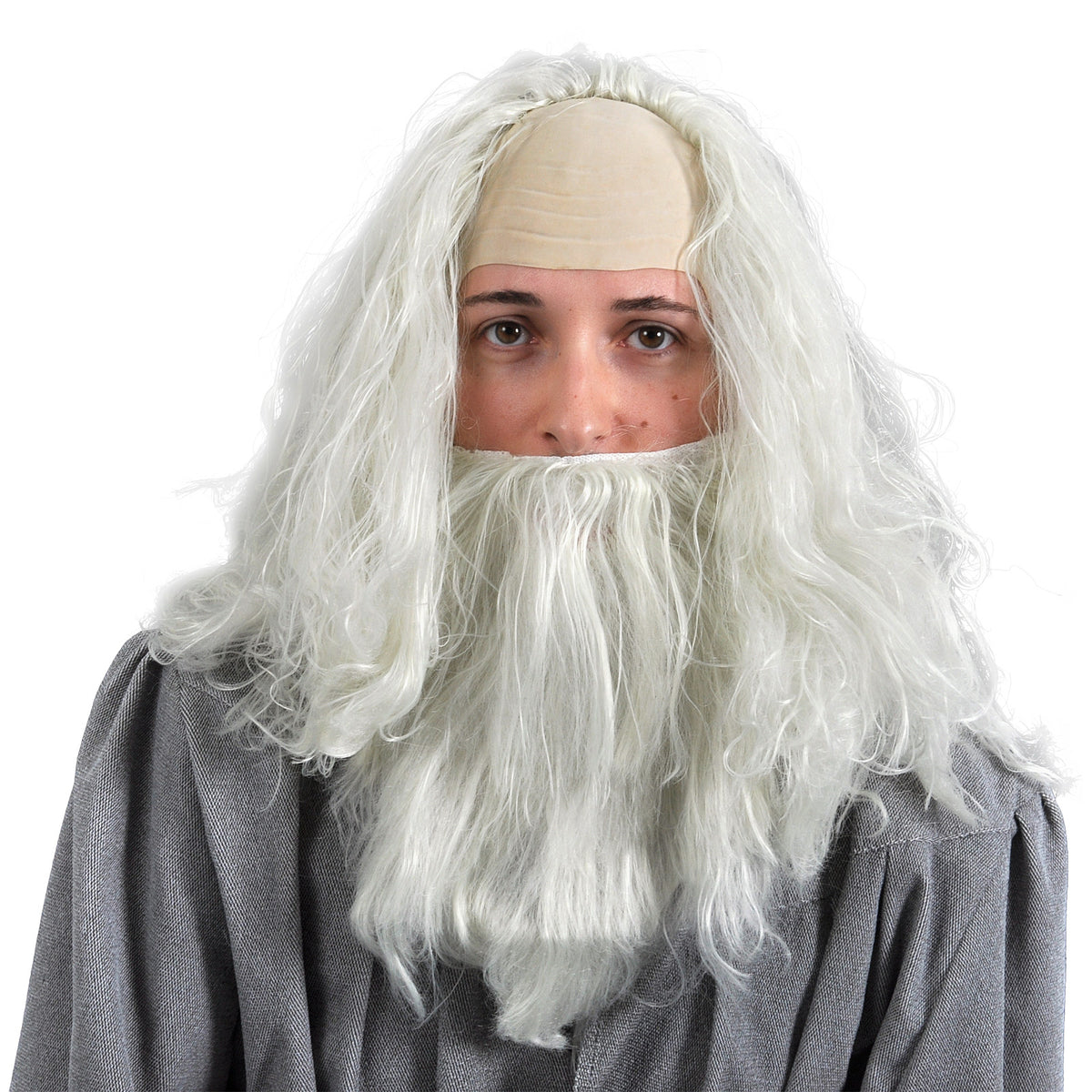 Image produit Perruque Gandalf avec barbe