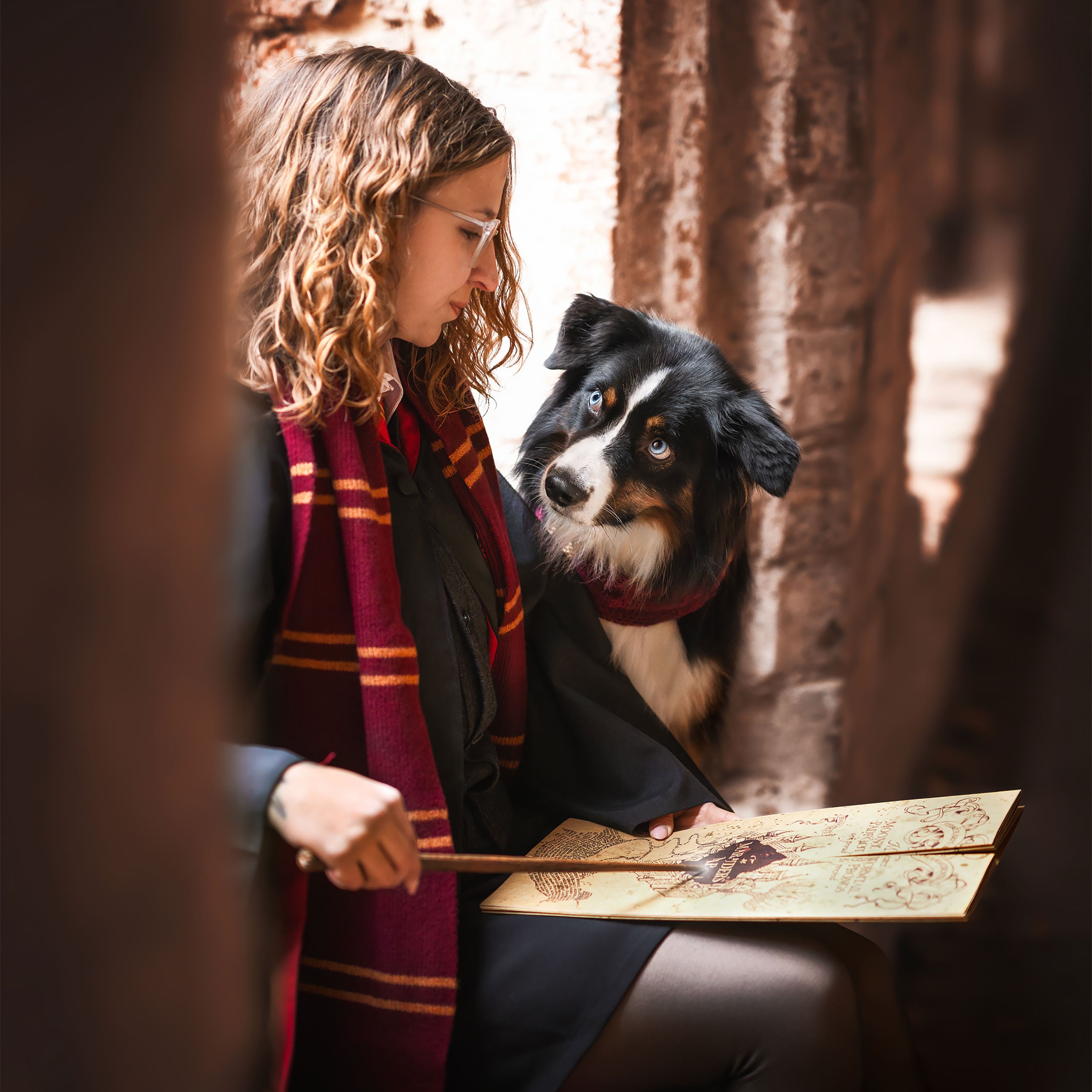 Image produit Harry Potter - Écharpe Gryffondor en laine originale