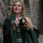Image produit Harry Potter - Écharpe en laine Slytherin originale