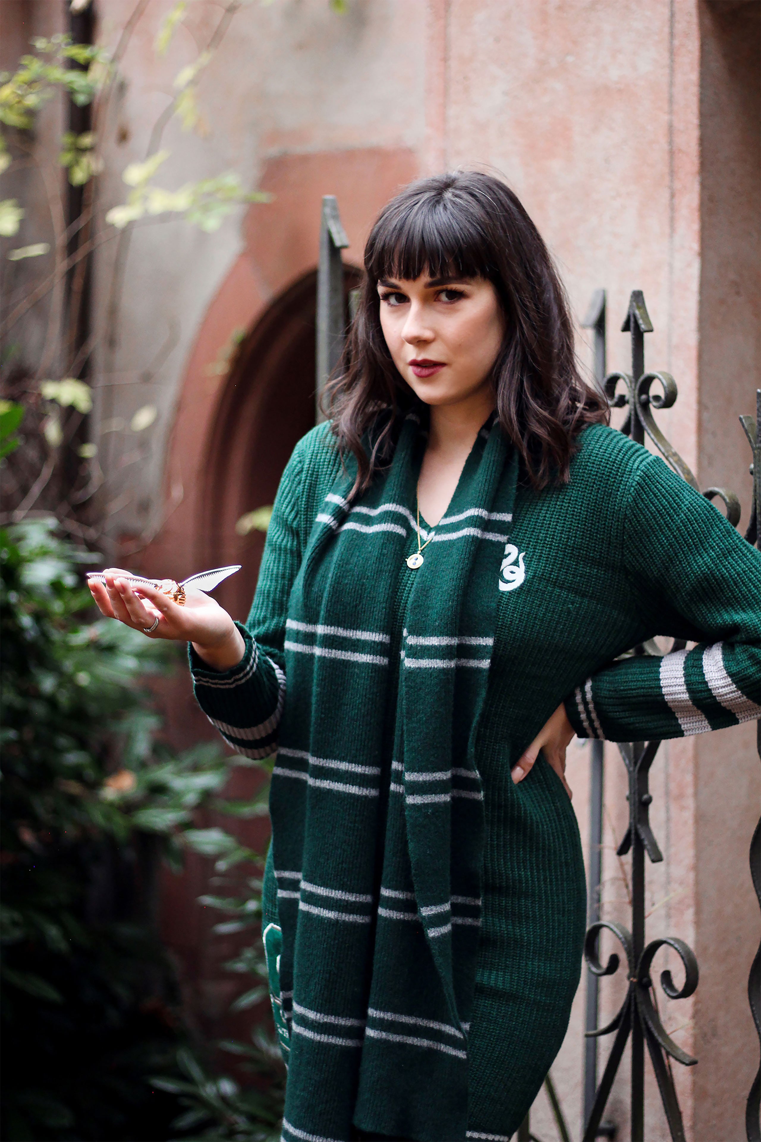 Image produit Harry Potter - Écharpe en laine Slytherin originale