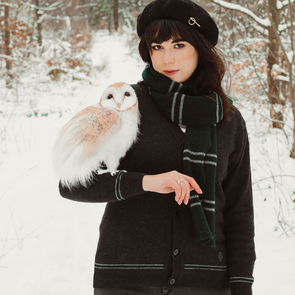 Image produit Harry Potter - Écharpe en laine Slytherin originale
