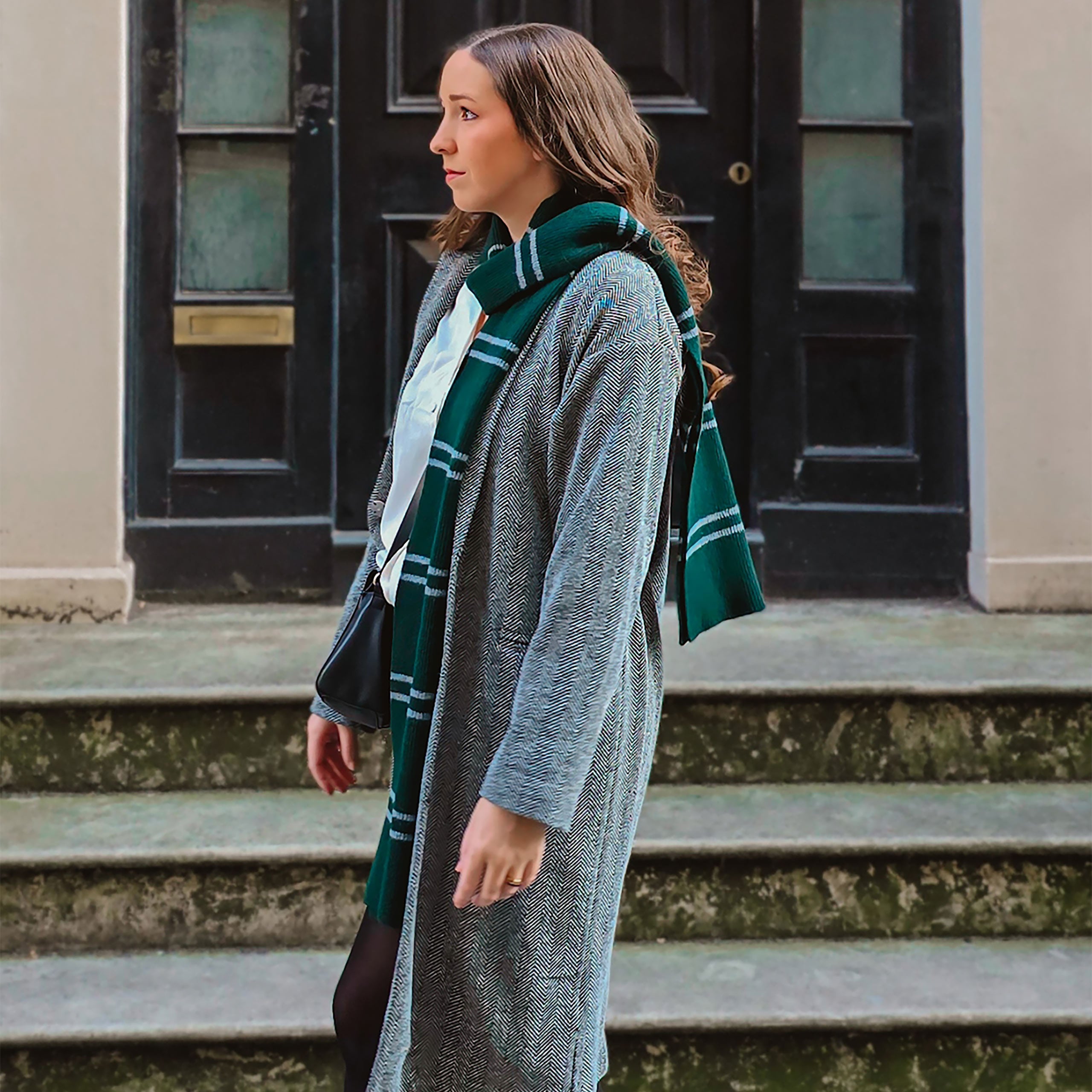 Image produit Harry Potter - Écharpe en laine Slytherin originale