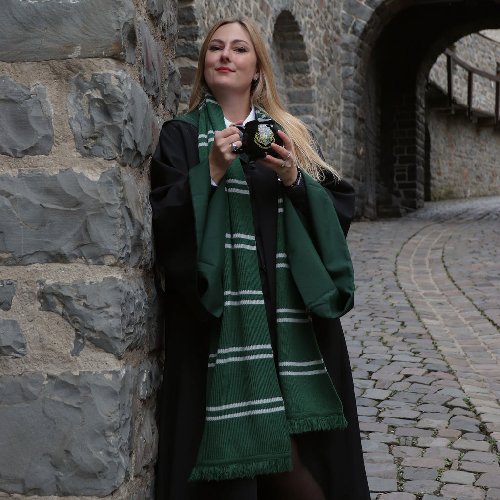 Image produit Harry Potter - Écharpe en laine Slytherin originale