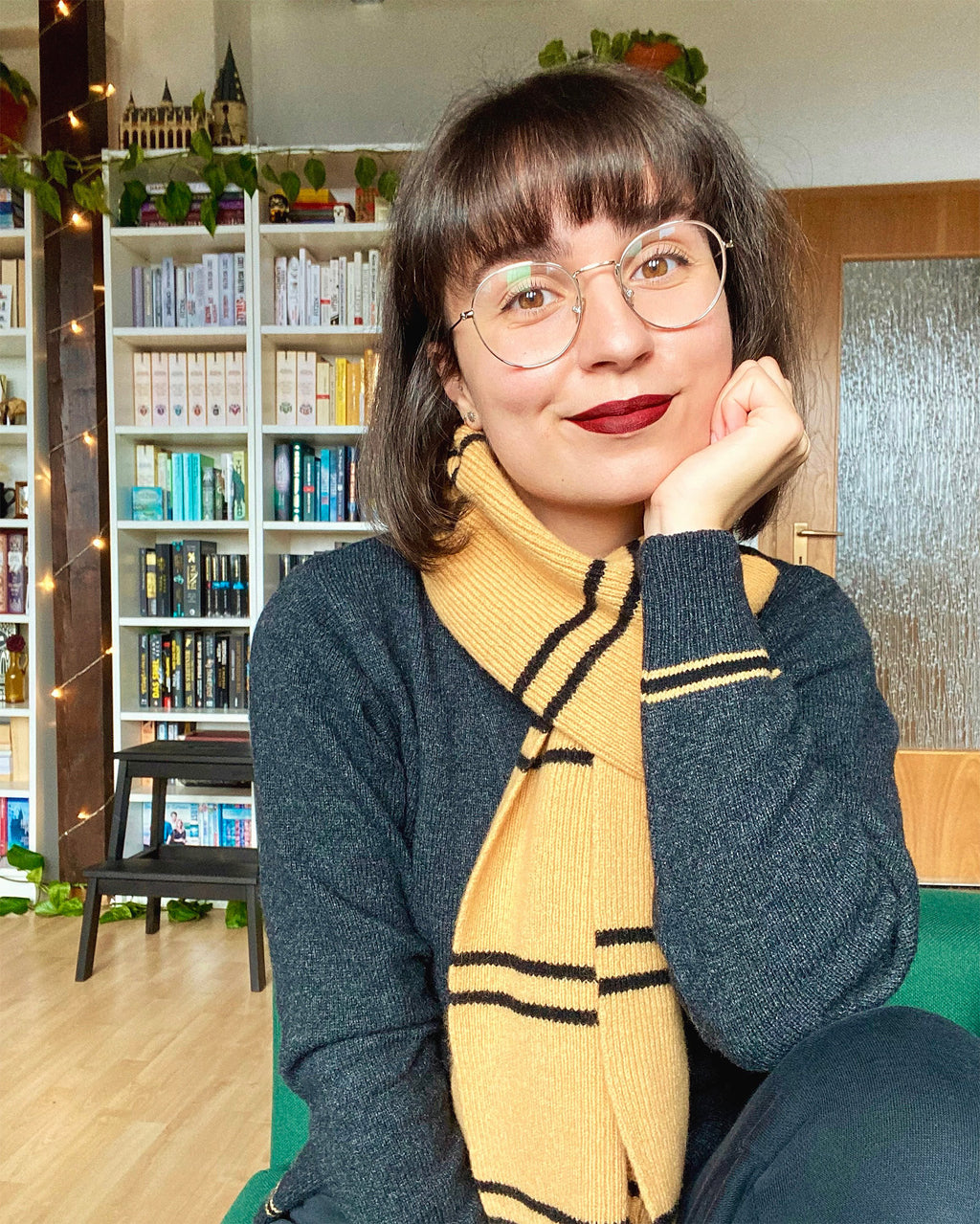 Image produit Harry Potter - Original Écharpe en laine Hufflepuff