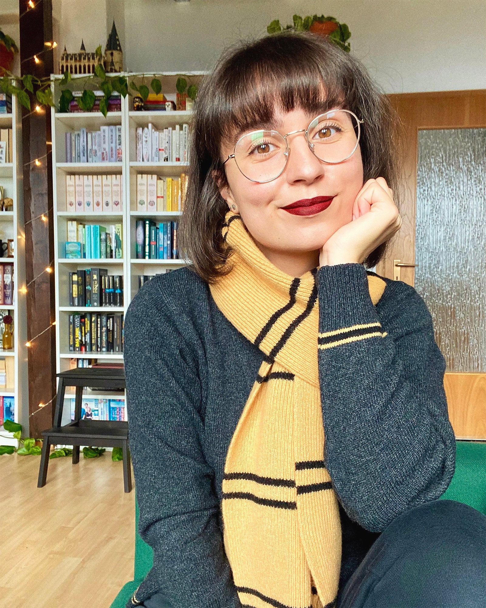 Image produit Harry Potter - Original Écharpe en laine Hufflepuff