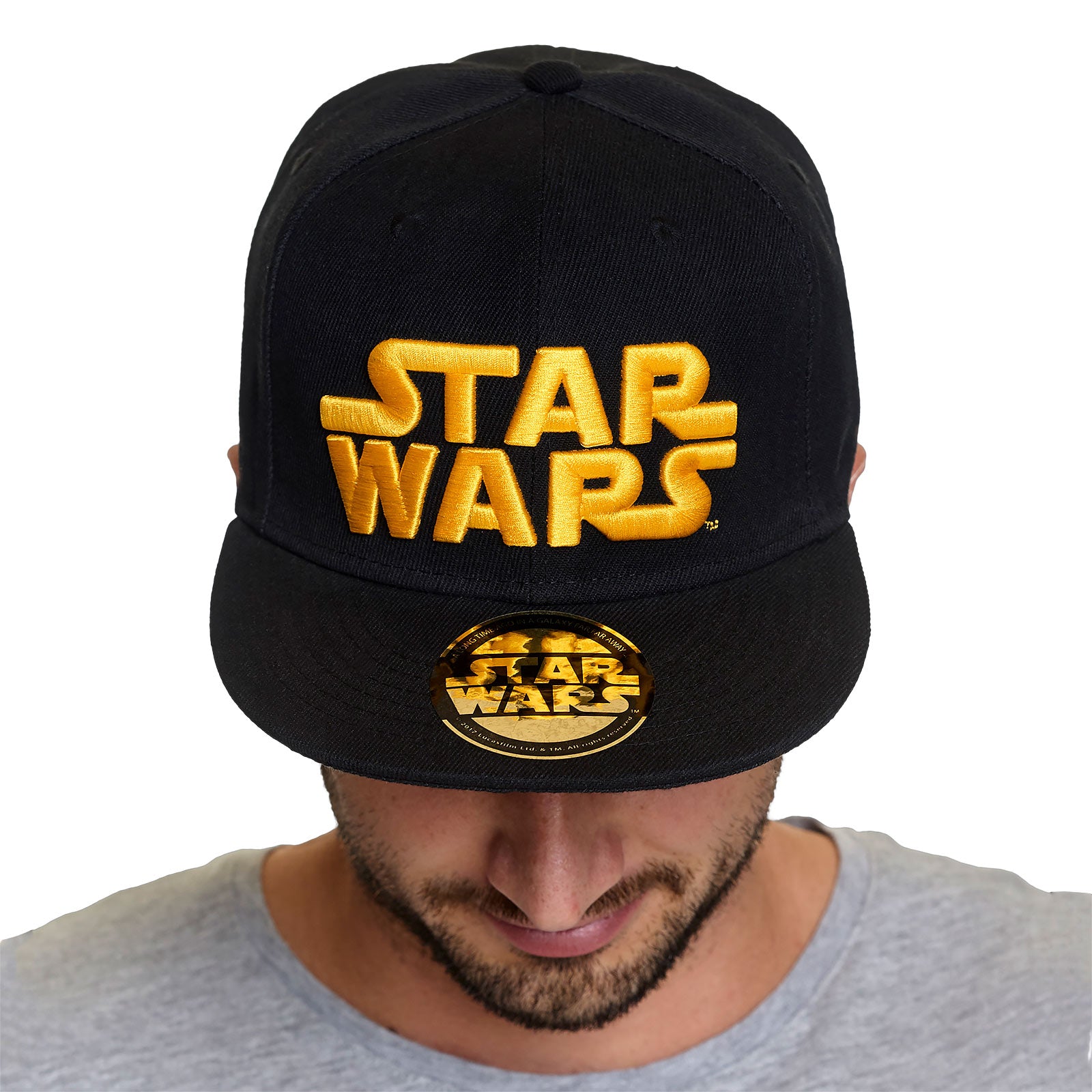 Product image Star Wars - Gold-Colored Logo Snapback Cap