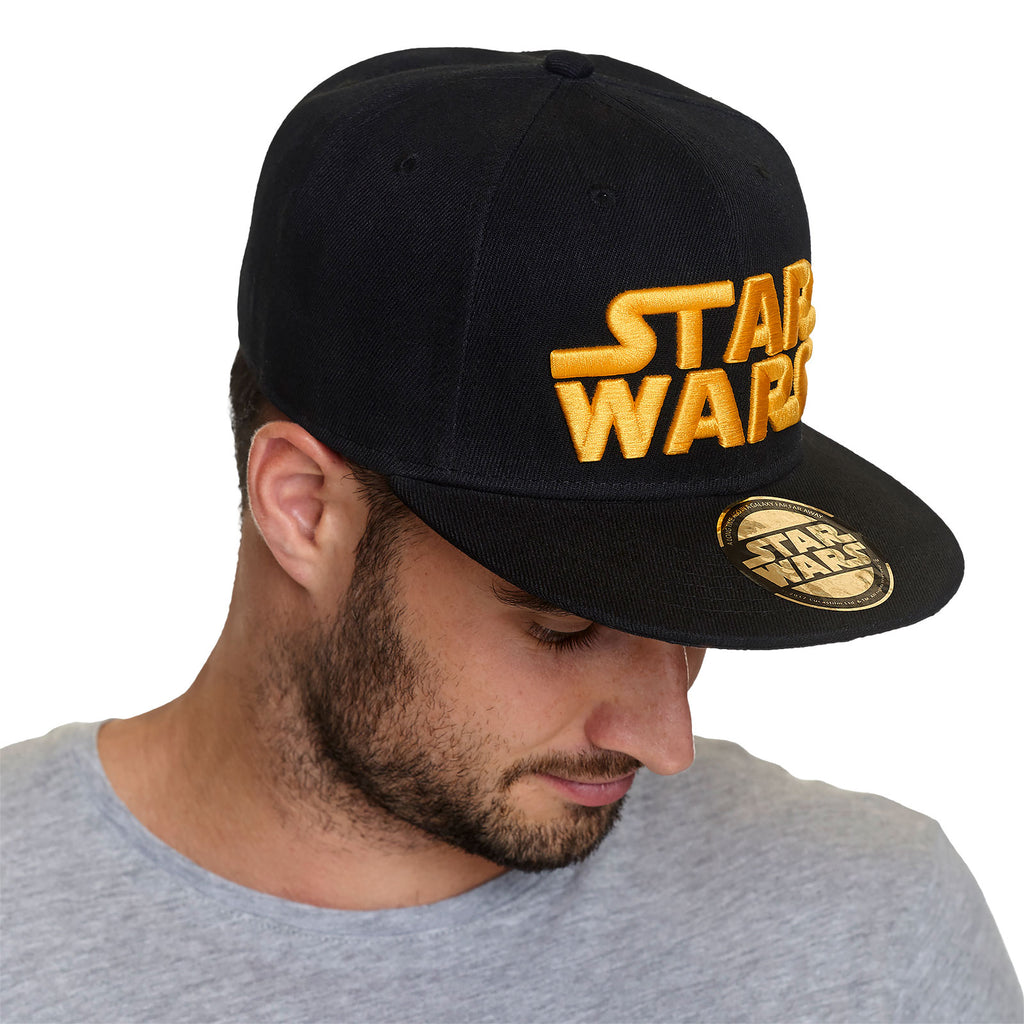 Product image Star Wars - Gold-Colored Logo Snapback Cap