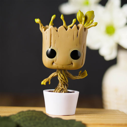 Image produit Gardiens de la Galaxie - Figurine à tête branlante de Groot qui danse