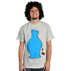 Image produit Sesame Street - Monstre à miettes T-shirt pleine taille