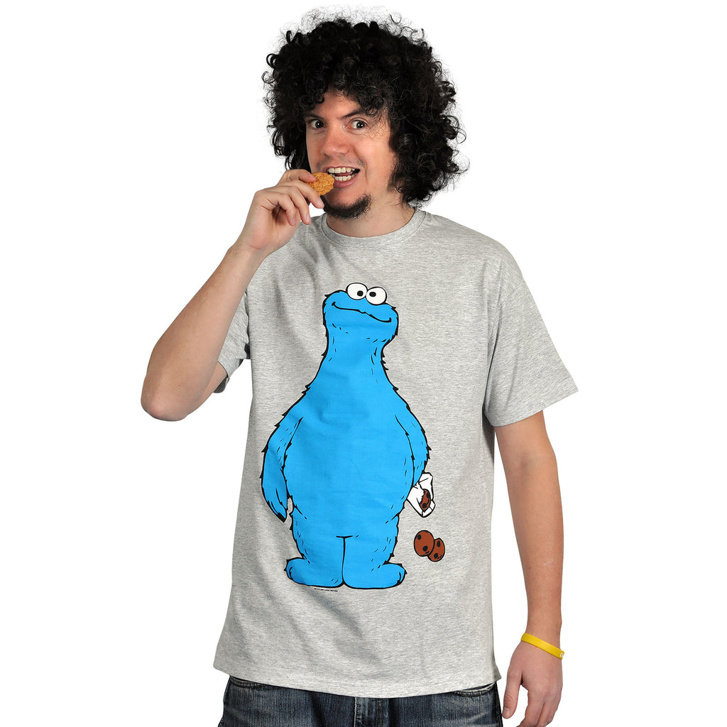 Image produit Sesame Street - Monstre à miettes T-shirt pleine taille