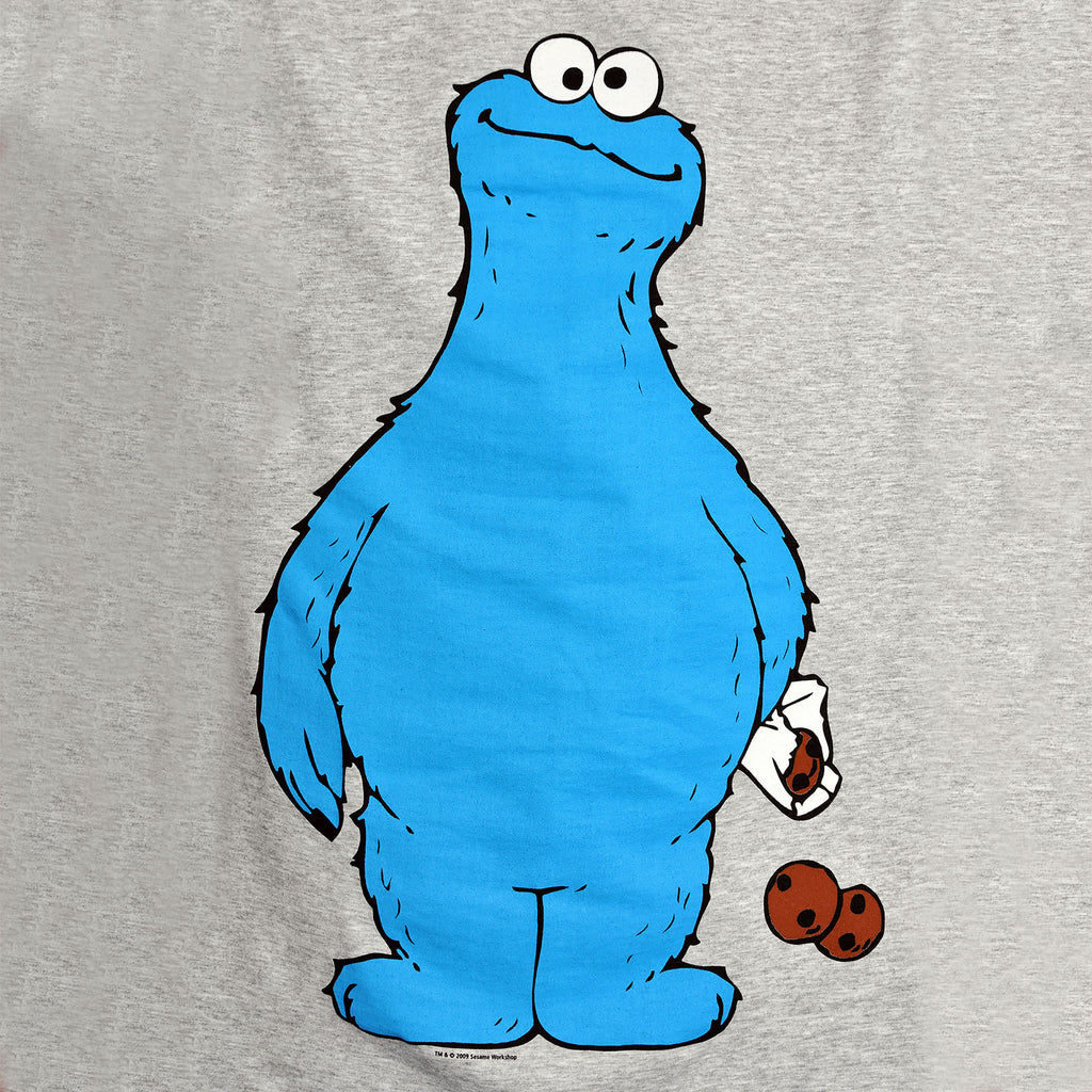 Image produit Sesame Street - Monstre à miettes T-shirt pleine taille