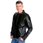 Image produit Batman - Veste en simili cuir avec logo Arkham Knight