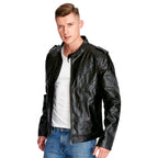 Image produit Batman - Veste en simili cuir avec logo Arkham Knight