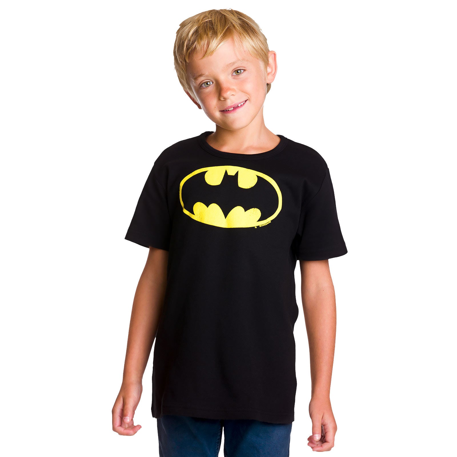 Image produit Batman - T-shirt pour enfants noir avec logo