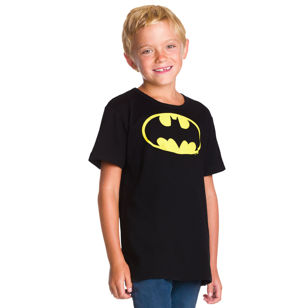 Image produit Batman - T-shirt pour enfants noir avec logo