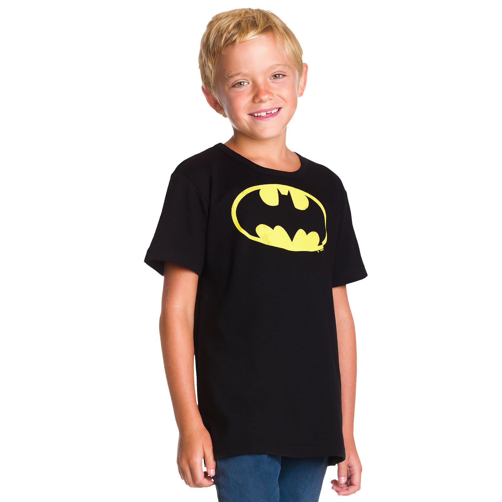 Image produit Batman - T-shirt pour enfants noir avec logo