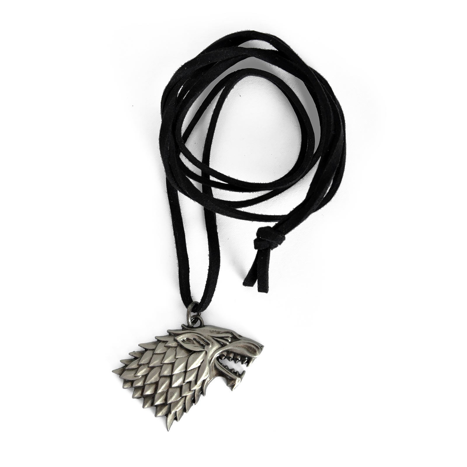 Image produit Game of Thrones - Collier avec emblème Stark Loup des Ombres