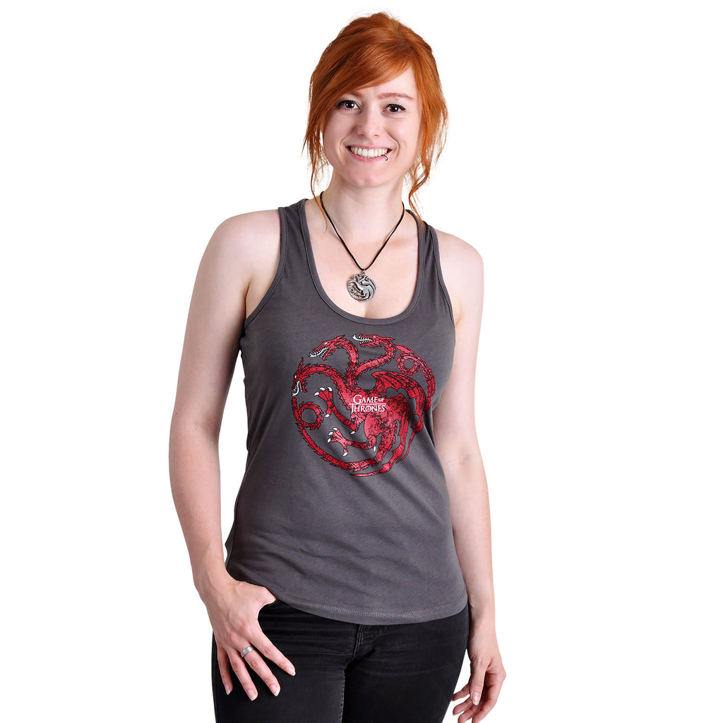 Image produit Game of Thrones - Collier Dragon Blason Targaryen