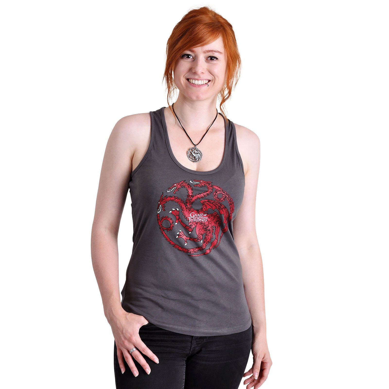 Image produit Game of Thrones - Collier Dragon Blason Targaryen