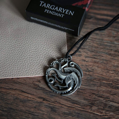 Image produit Game of Thrones - Collier Dragon Blason Targaryen