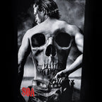 Image produit Sons of Anarchy - T-shirt Tête de Mort Noir