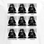 Image produit Star Wars - T-shirt blanc Darth Vader Multiface