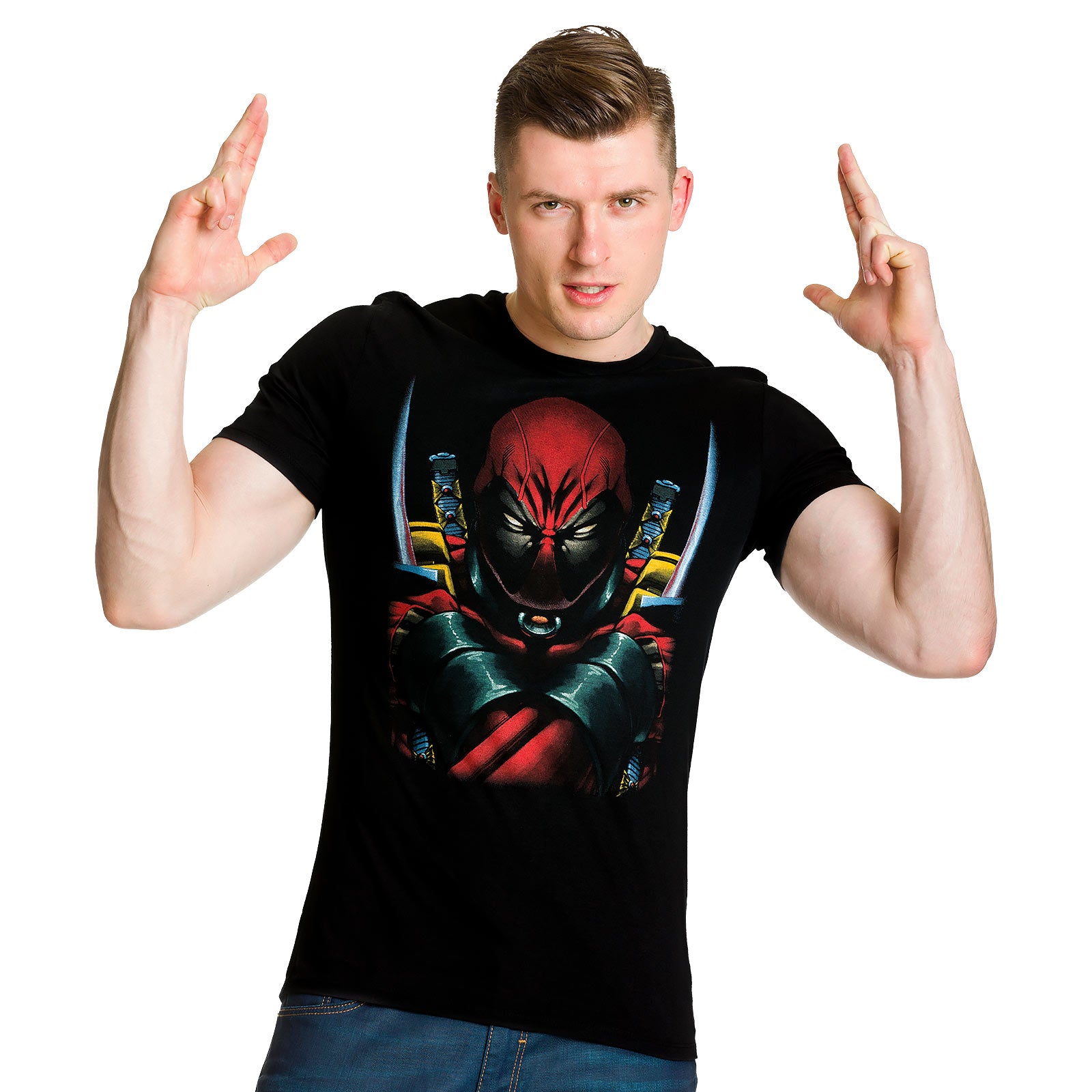 Image produit Deadpool - T-shirt Marvel noir