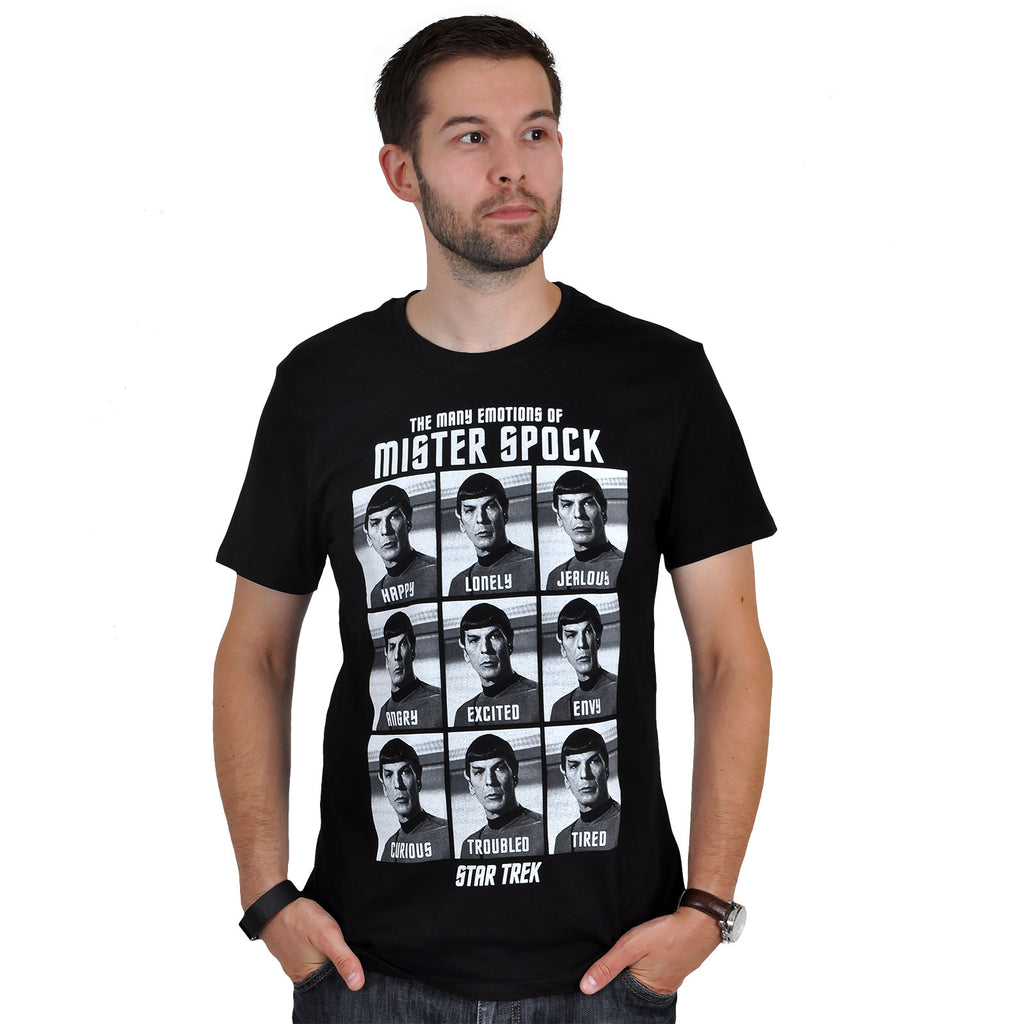 Image produit Star Trek - Emotions de Monsieur Spock T-Shirt noir