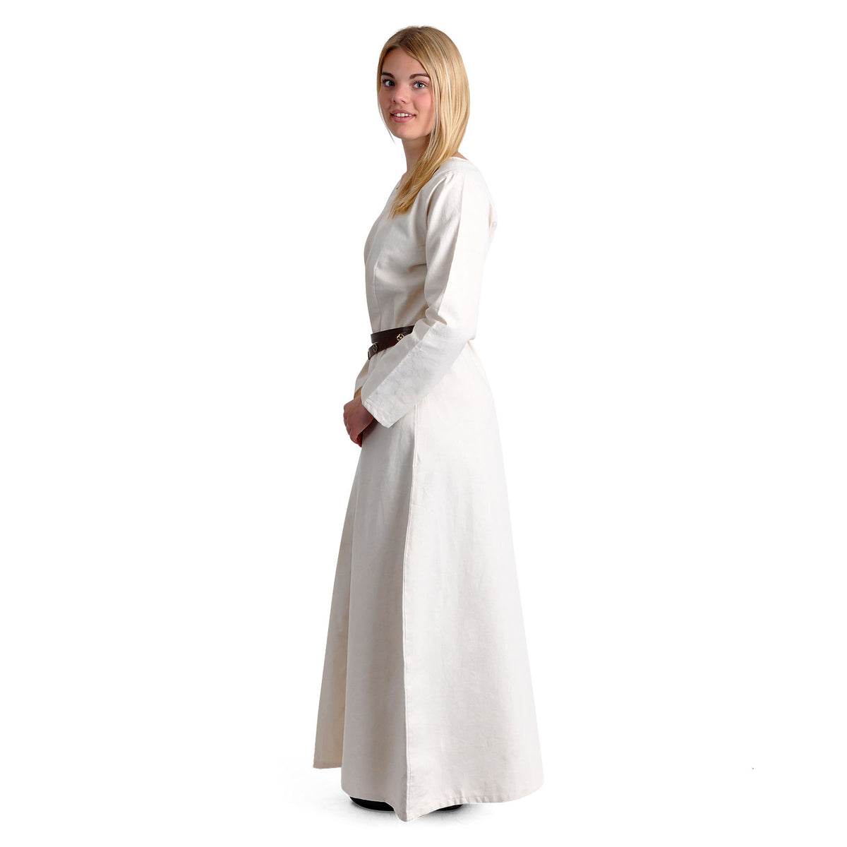 Image produit Sous-robe médiévale Freya naturelle