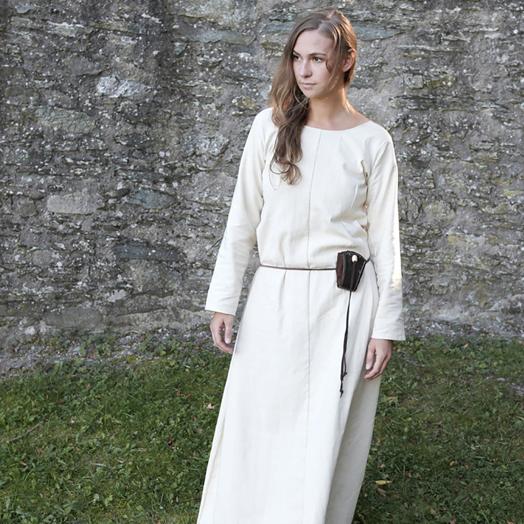 Image produit Sous-robe médiévale Freya naturelle