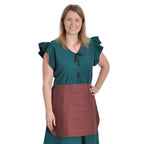 Image produit Robe Médiévale Agga Manches Courtes avec Tablier Vert