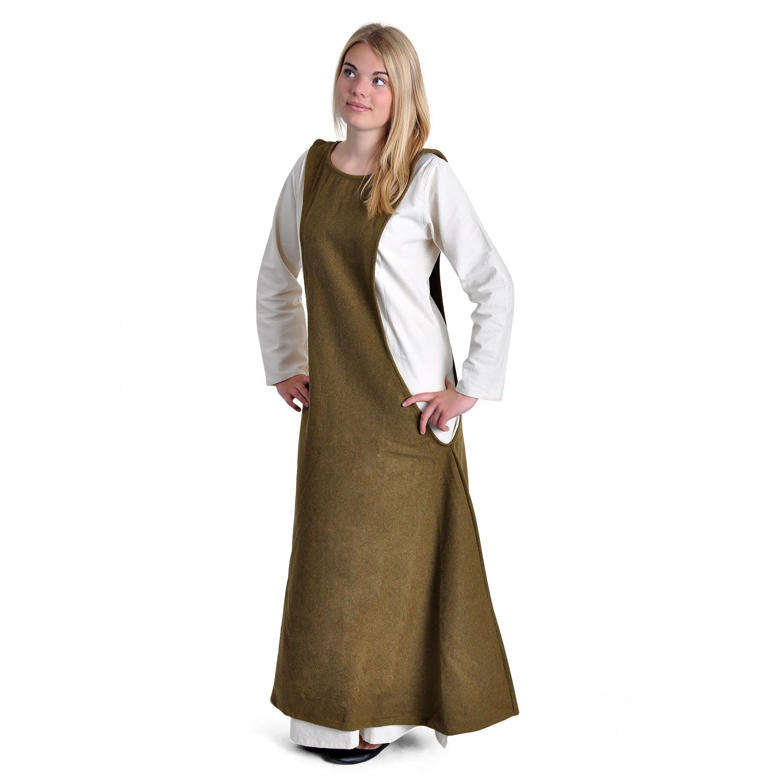 Image produit Surcot médiéval Albrun vert
