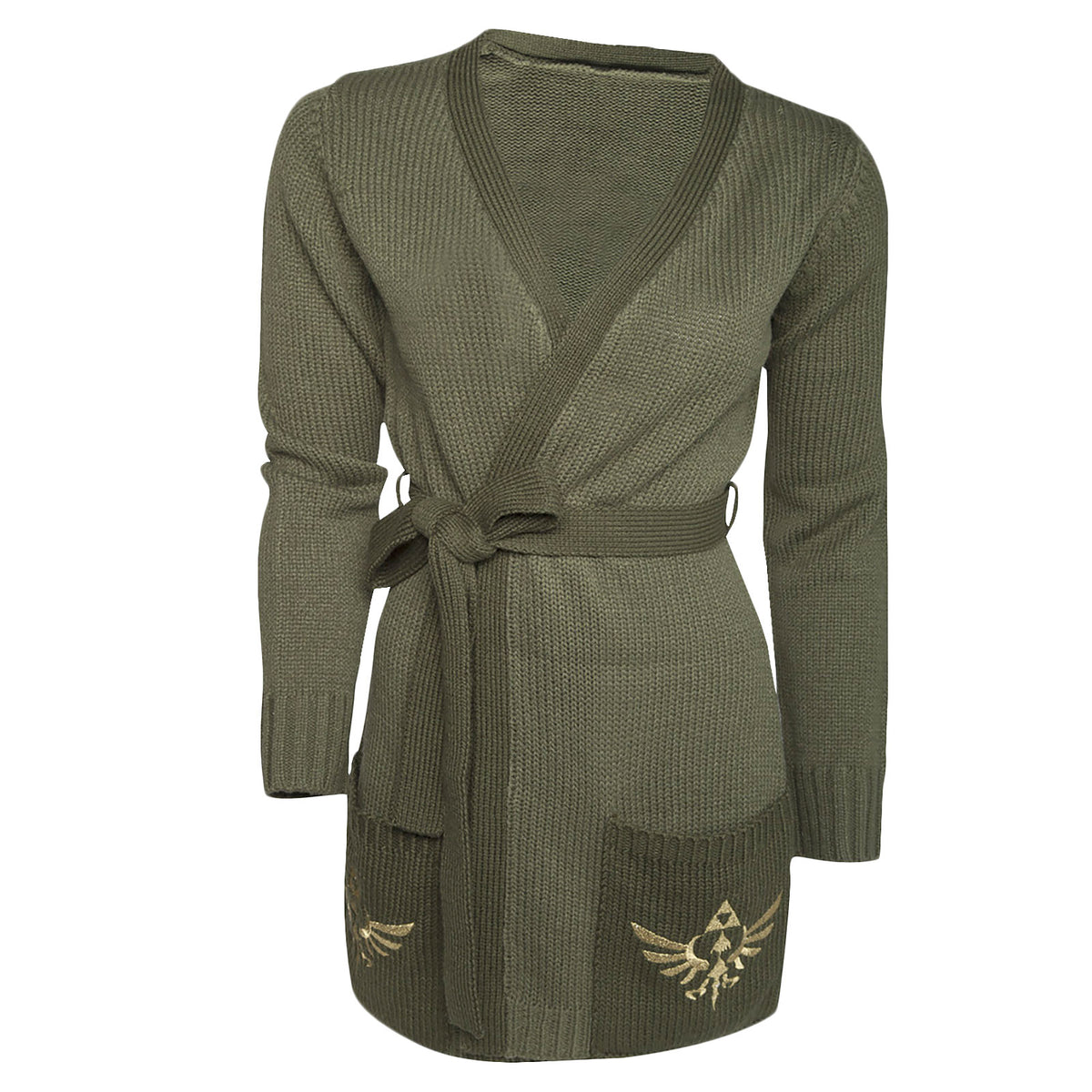 Image produit Zelda - Cardigan Logo olive