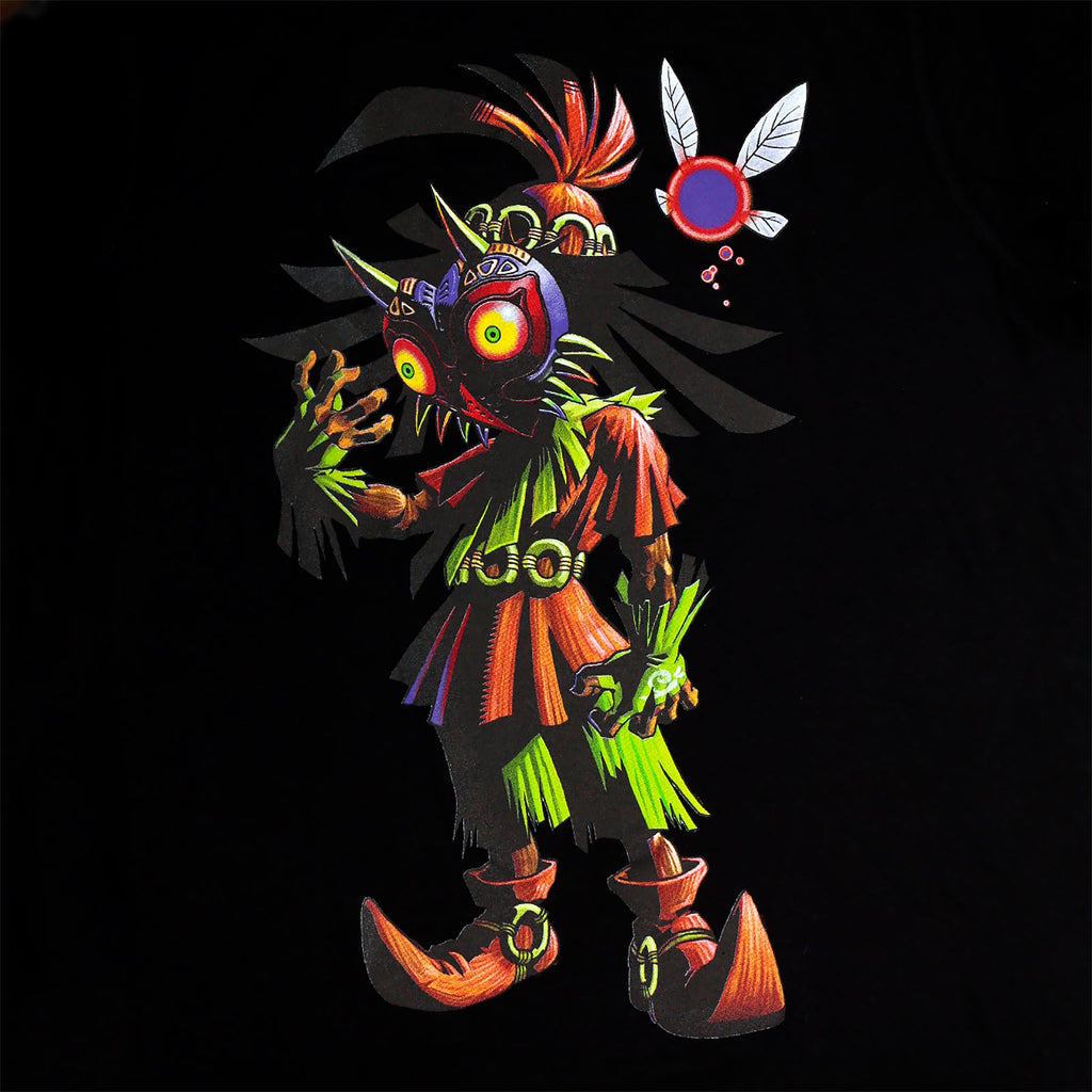 Image produit Zelda - T-shirt Majoras Mask noir