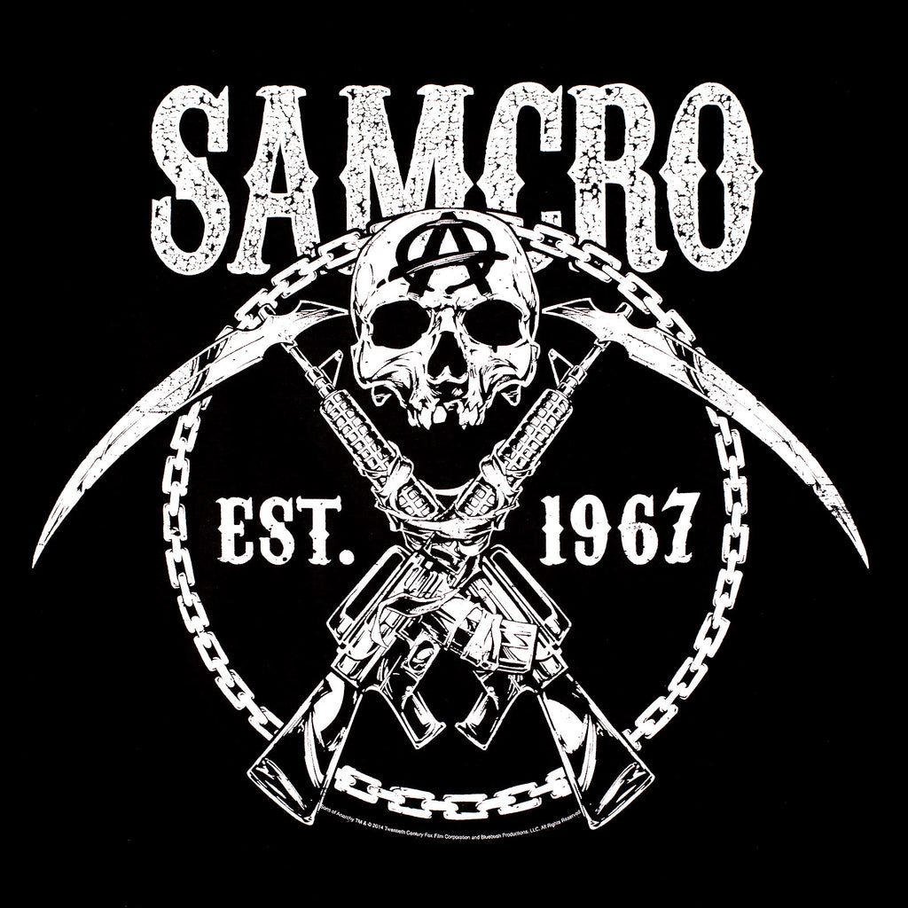 Image produit Sons of Anarchy - T-shirt Samcro noir