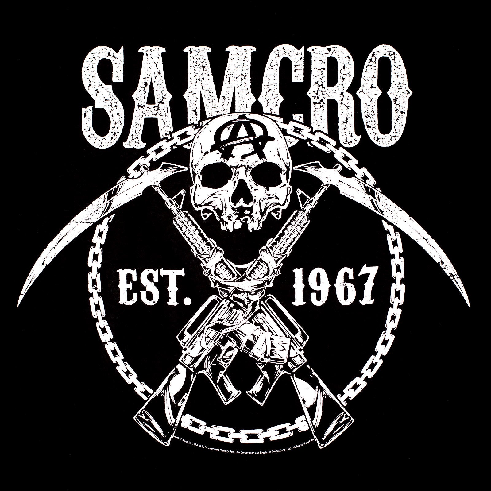 Image produit Sons of Anarchy - T-shirt Samcro noir
