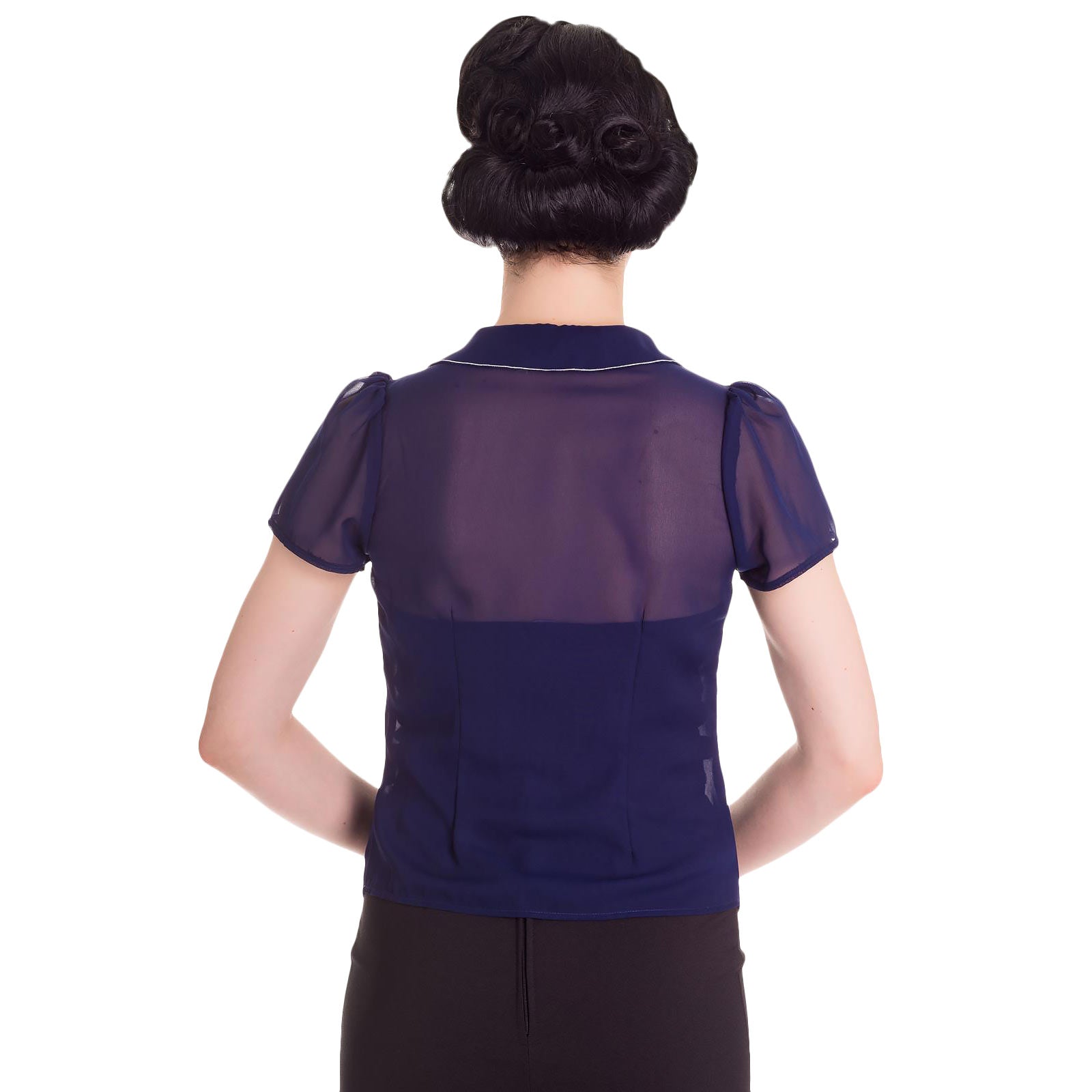 Image produit Blouse Rockabilly Ahoy