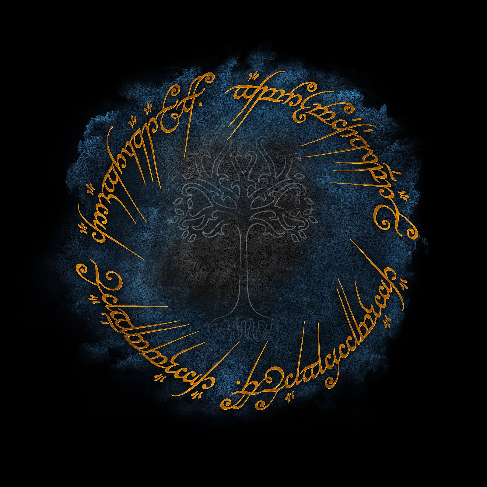 Image produit Seigneur des Anneaux - T-shirt noir Anneau de Pouvoir