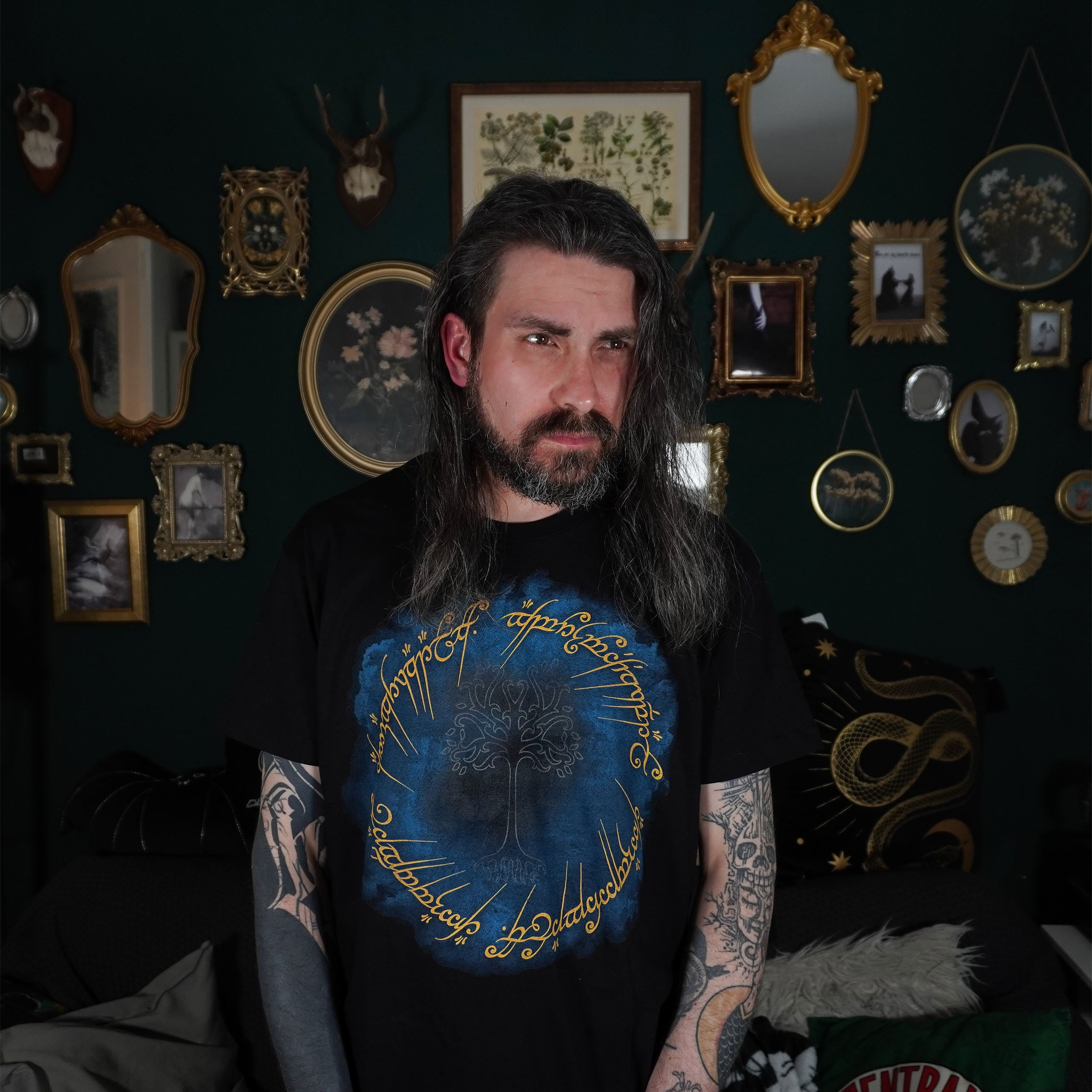 Image produit Seigneur des Anneaux - T-shirt noir Anneau de Pouvoir