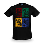 Product image Harry Potter - Hogwarts Crest distressed t-shirt black