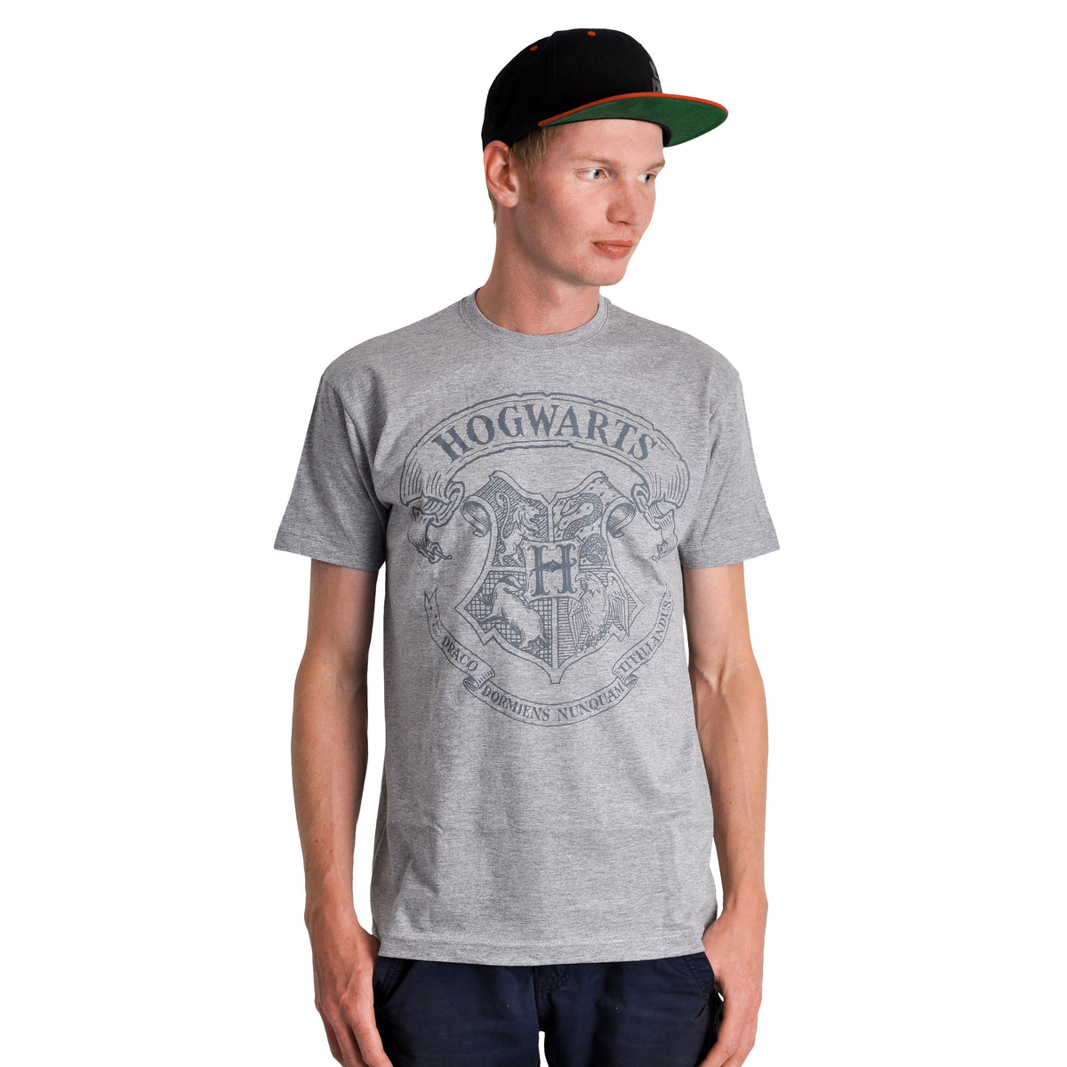 Image produit Harry Potter - T-shirt Logo Gris