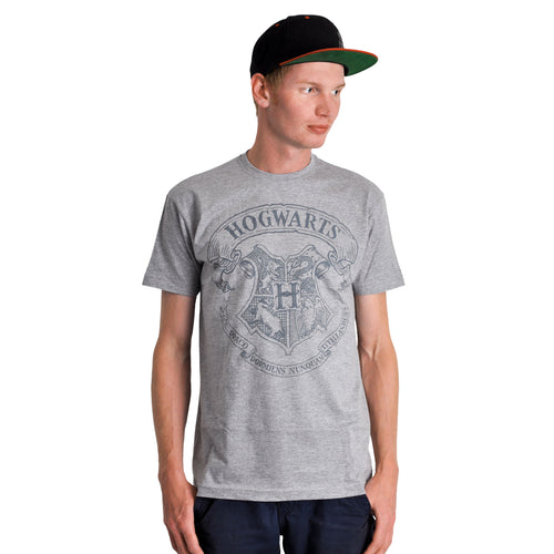 Image produit Harry Potter - T-shirt Logo Gris