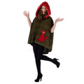 Image produit Costume Poncho Renard olive