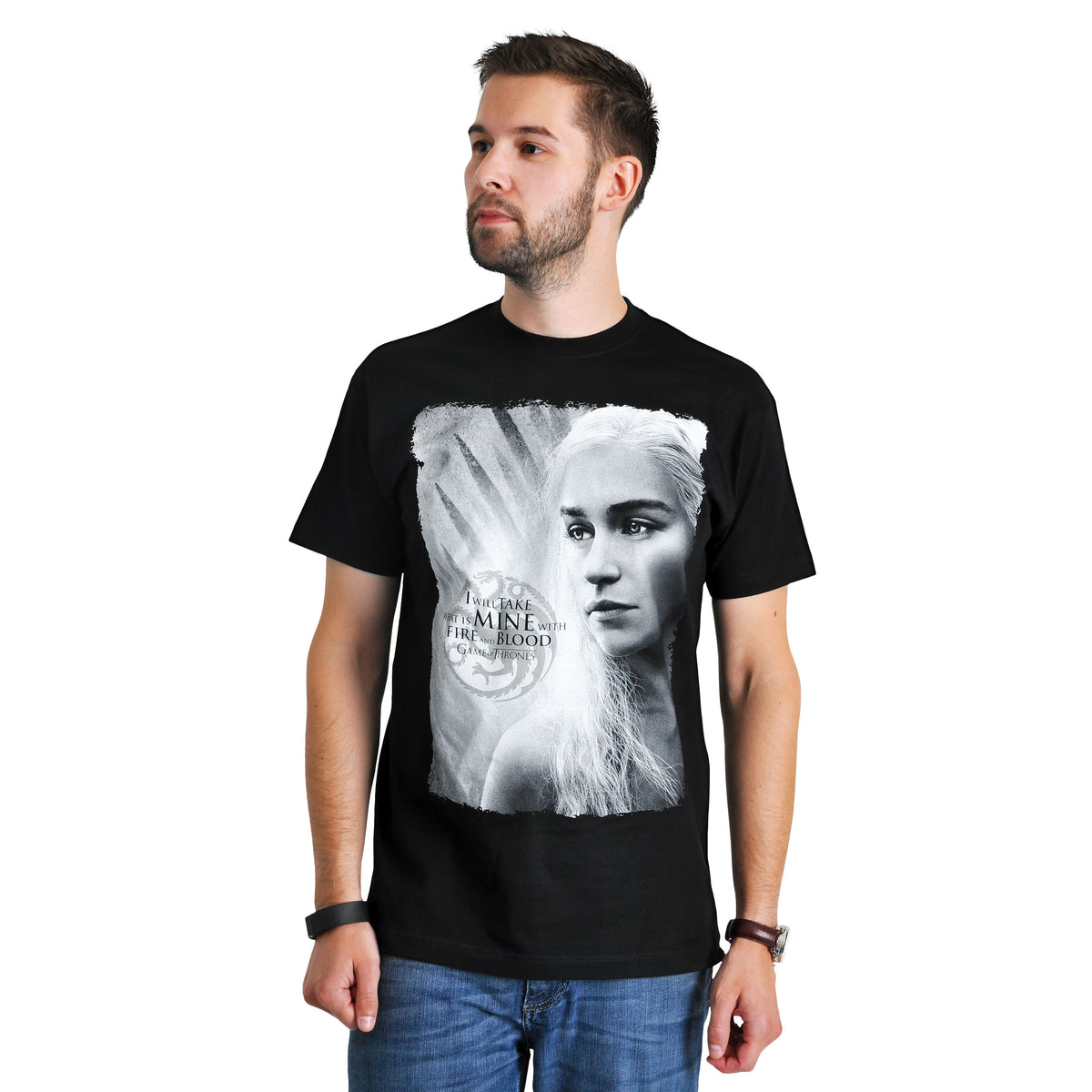 Image produit Game of Thrones - T-shirt Daenerys Fire and Blood