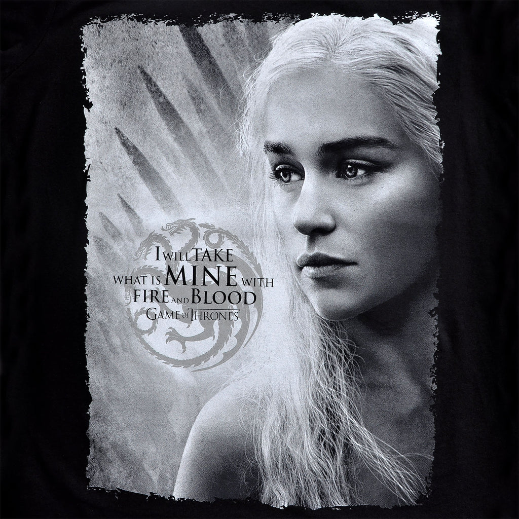 Image produit Game of Thrones - T-shirt Daenerys Fire and Blood