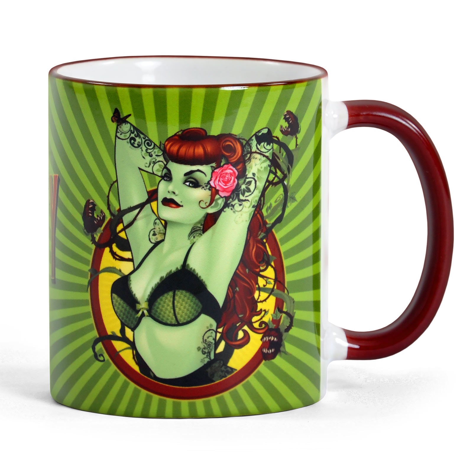 Image produit Poison Ivy - Tasse de bande dessinée Pin-up