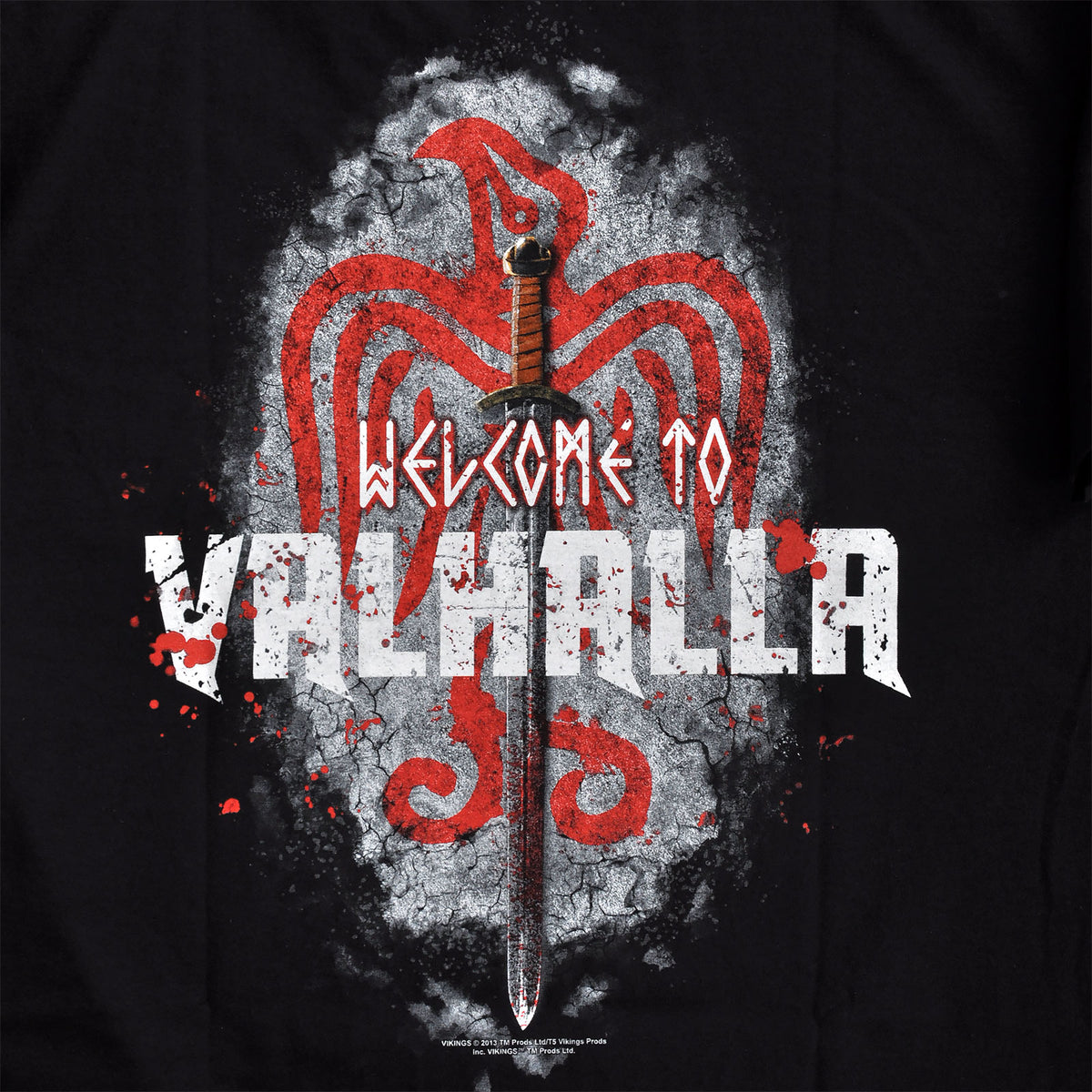 Image produit Vikings - T-Shirt de bienvenue noir