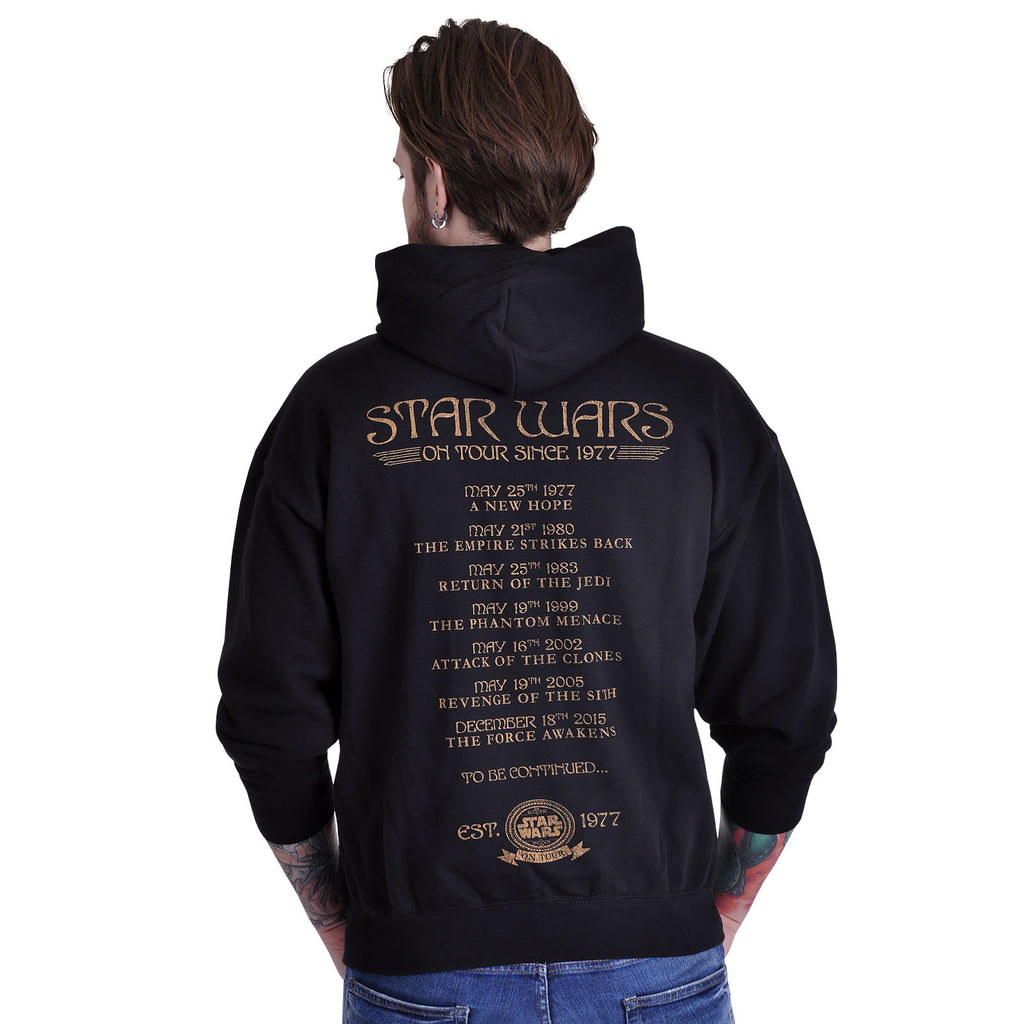 Image produit Star Wars - En tournée depuis 77 Hoodie Noir