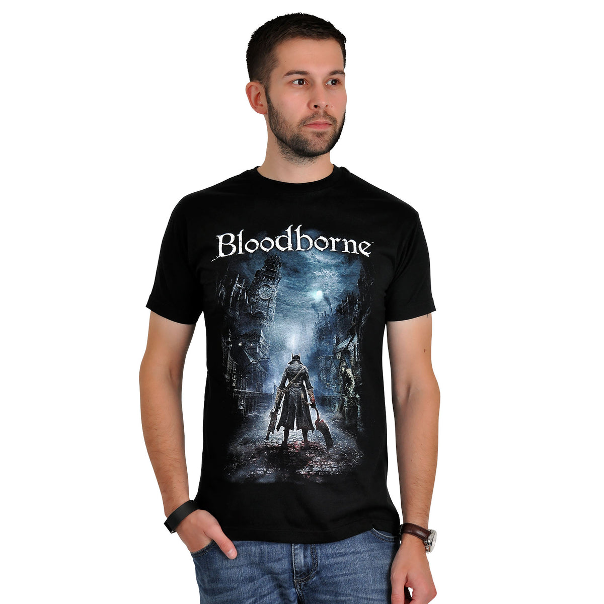 Image produit Bloodborne - T-shirt Night Street noir